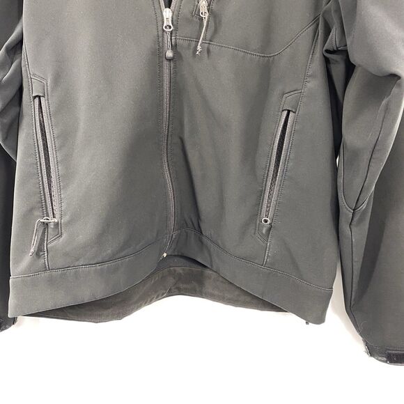 The North Face Women Windwall Jackets Medium Black Soft Shell Full Zip - Picture 7 of 15